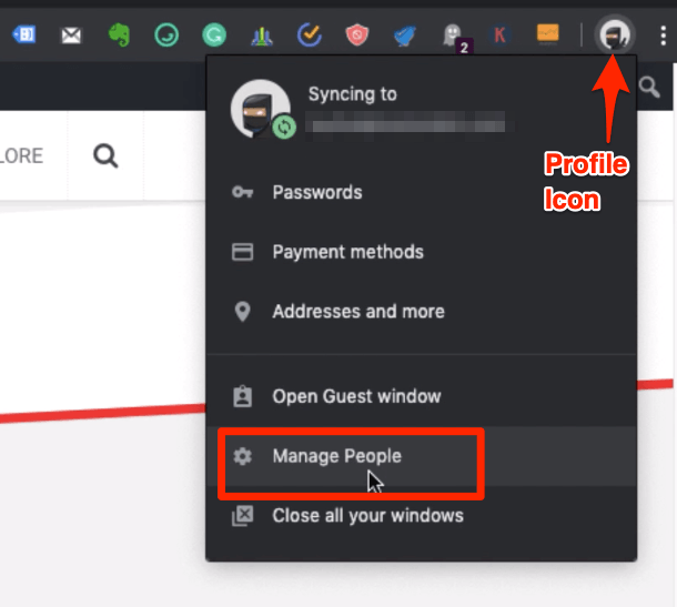 people on chrome for mac disappear